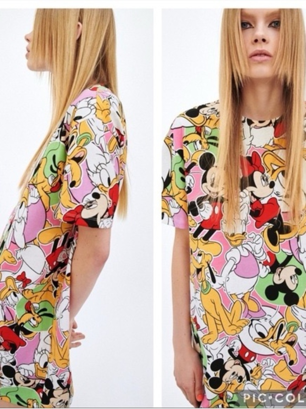 Zara Disney shirt dress size M
